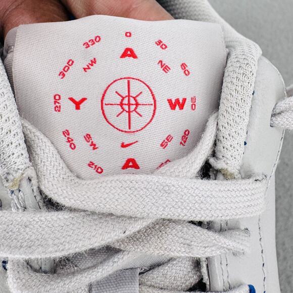 Nike Air Force 1 Jewel Home Away Grey CK4392-002 Mens 9.5 Red‎ Swoosh main image 5